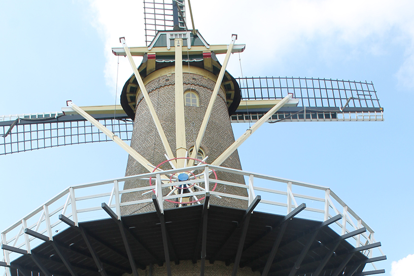 Molen De Vijf Gebroeders op Zuid-Beveland.